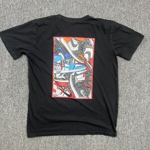 AS Colour Streetwear Sneaker Graphic T-Shirt Size M Black Woke Hypebeast Tee